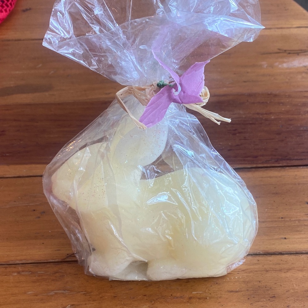 Adorable Bunny Candle